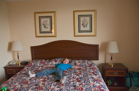 You can sprawl on a bed - Pigeon Forge, Tenn.